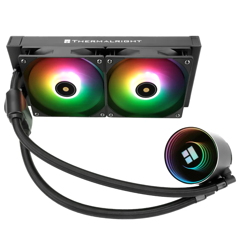 Thermalright Frozen Notte 240 ARGB V2 AIO CPU Liquid Cooler (Black, White)