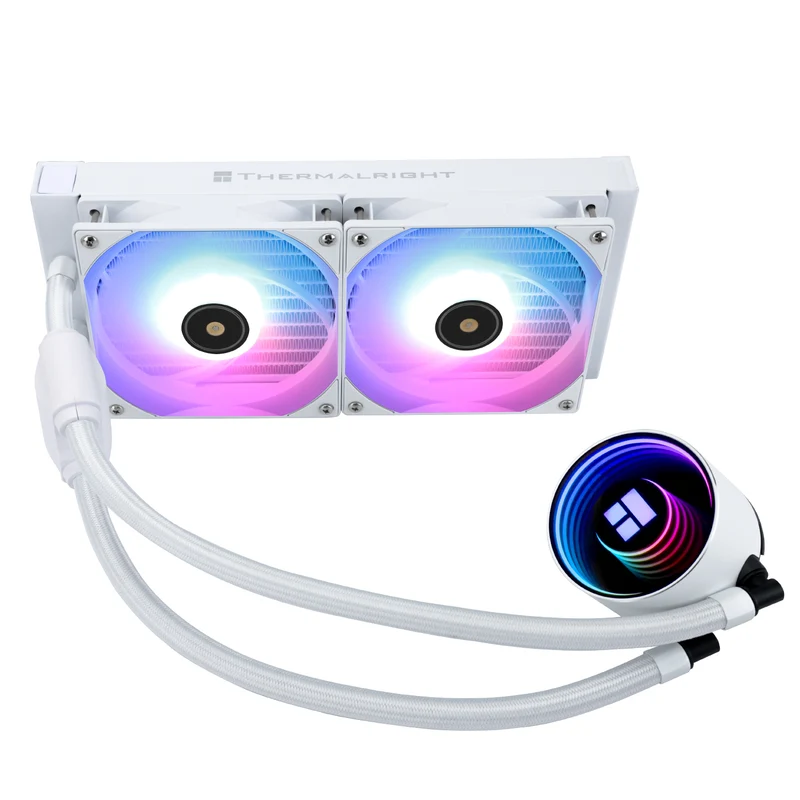 Thermalright Frozen Notte 240 ARGB V2 AIO CPU Liquid Cooler (Black, White)