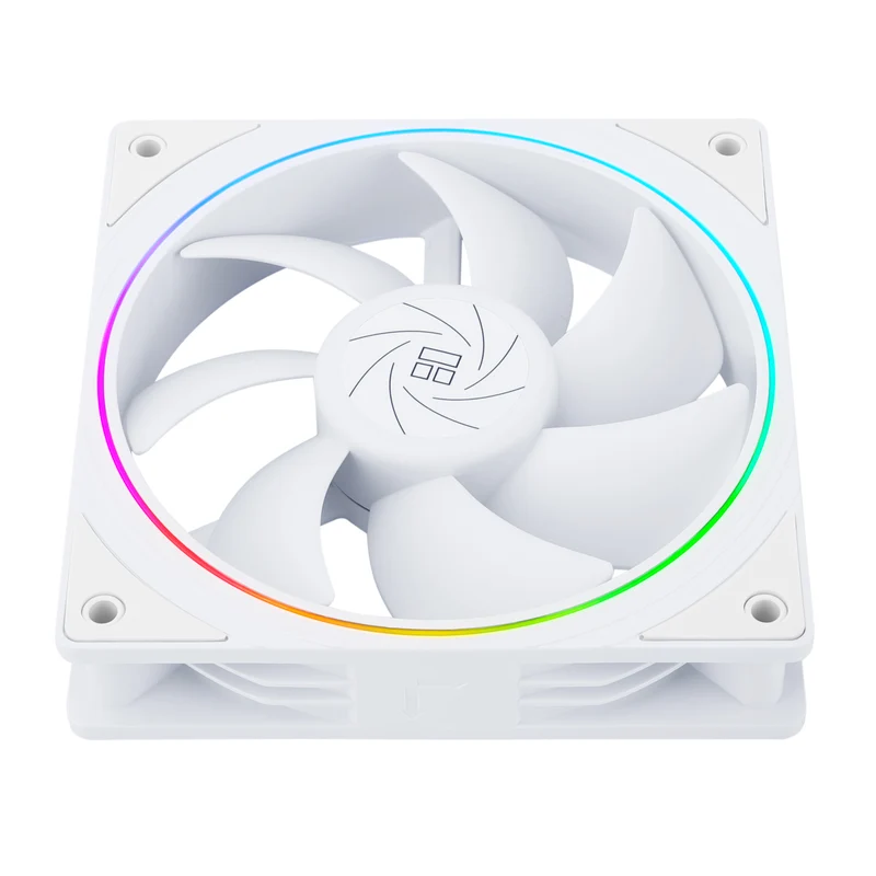 Thermalright TL-S12 120mm PWM ARGB Light Ring Case Fan (Black, White)
