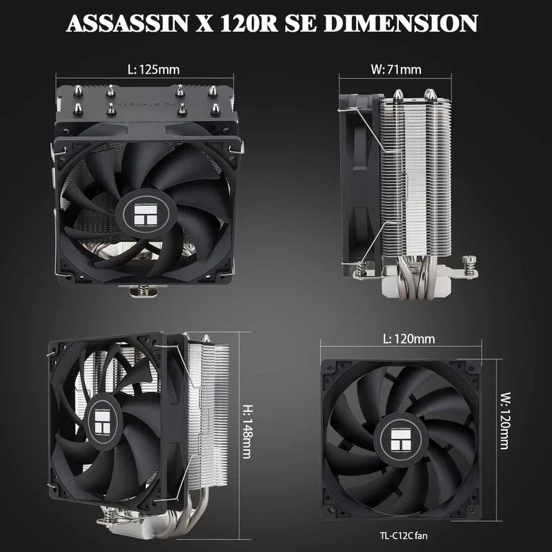 Thermalright Assassin X 120 Refined SE CPU Cooler
