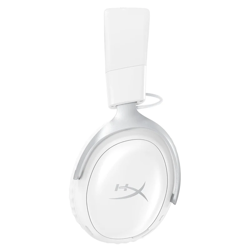 HyperX Cloud III S Wireless Gaming Headset for PC/PS5/PS4/N-Switch/Mobile (White) (AX6G1AA)