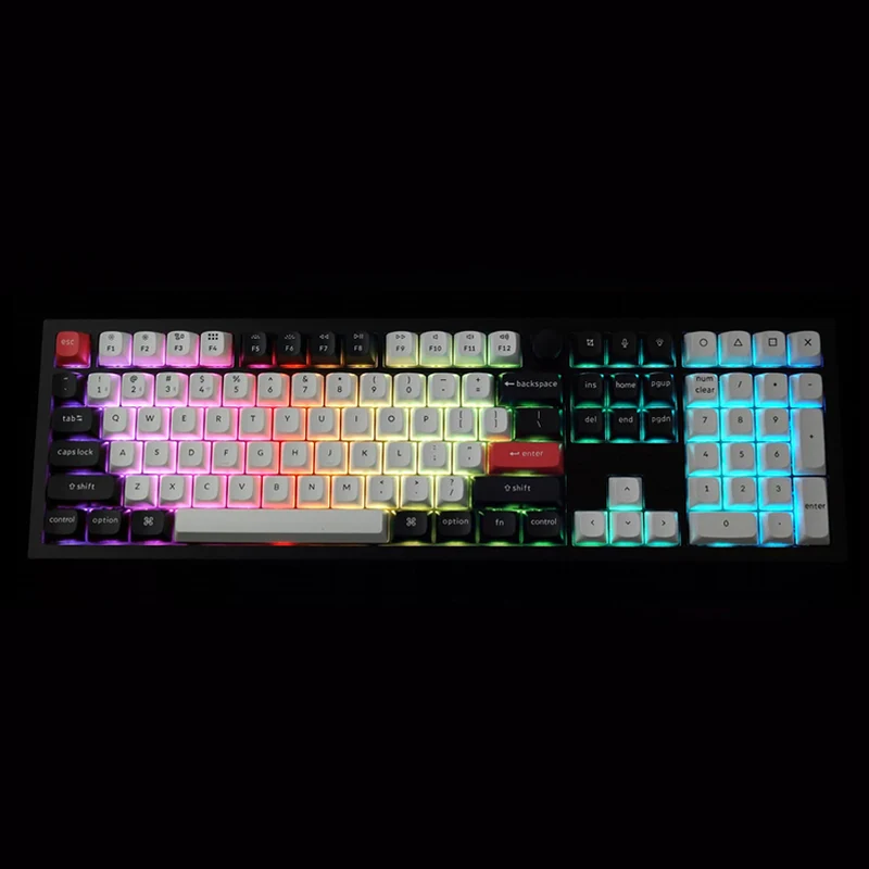 Keychron Q6 HE QMK Fully Assembled Knob RGB Full Size Wireless Custom Keyboard - Carbon Black (Gateron Double-Rail Magnetic Nebula Switch) (Q6H-M1)