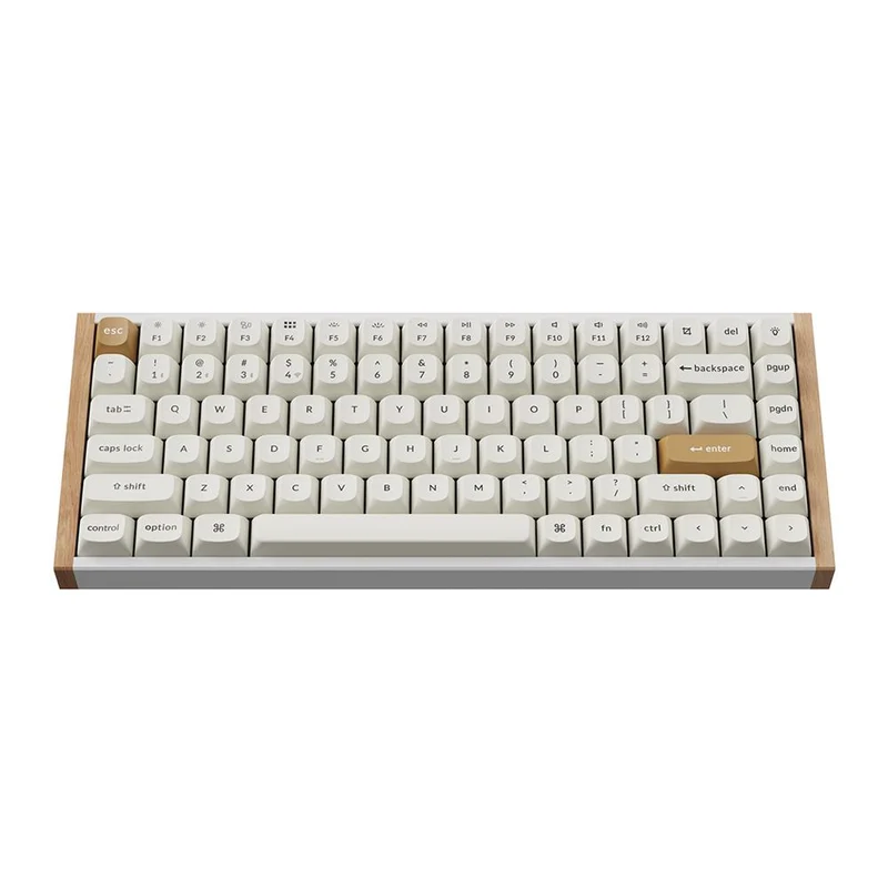 Keychron K8 HE Special Ed. TKL Wireless Magnetic Switch Custom Keyboard - White (Gateron Double-Rail Magnetic Nebula Switch) (K8H-Q1)