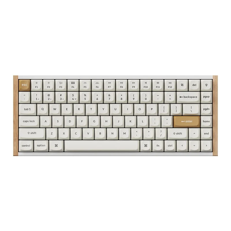 Keychron K8 HE Special Ed. TKL Wireless Magnetic Switch Custom Keyboard - White (Gateron Double-Rail Magnetic Nebula Switch) (K8H-Q1)