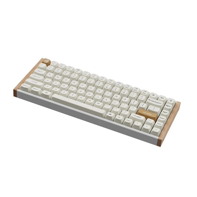 Keychron K8 HE Special Ed. TKL Wireless Magnetic Switch Custom Keyboard - White (Gateron Double-Rail Magnetic Nebula Switch) (K8H-Q1)