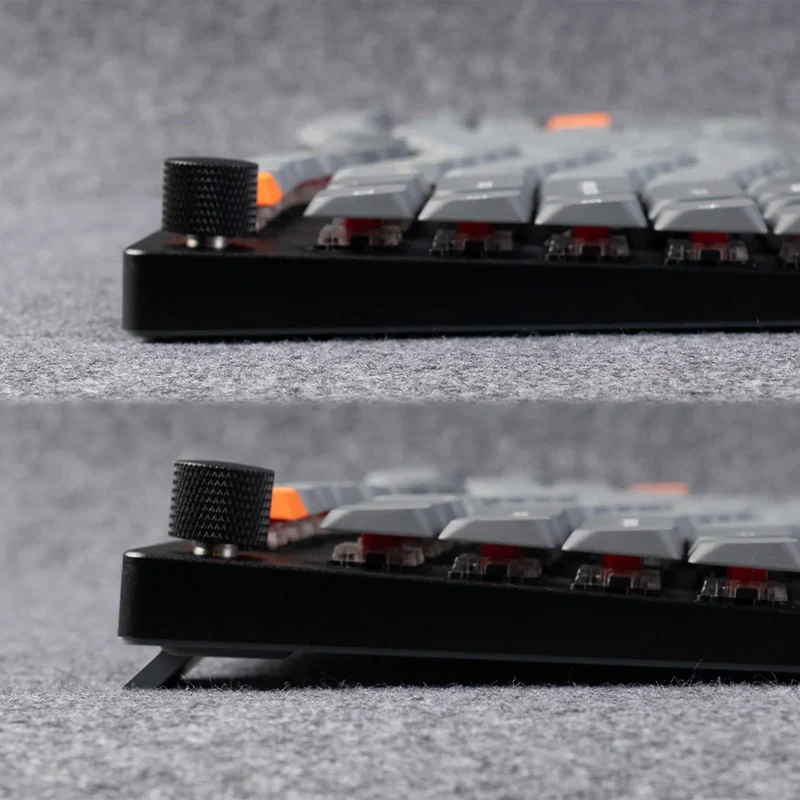 Keychron K15 Max QMK RGB Hot-Swappable 75% Alice Wireless Custom Mechanical Keyboard (Low Profile Gateron Mechanical Red Switch, Low Profile Gateron Mechanical Blue Switch, Low Profile Gateron Mechanical Brown Switch)