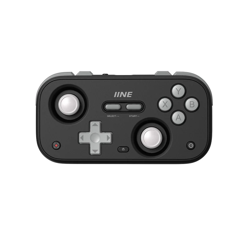 IINE Palm-Sized Retro Chronos Controller (Vintage Grey, Classic Black) (L1031, L1032)