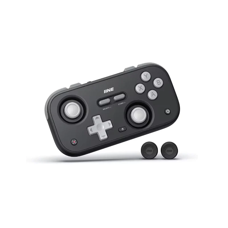 IINE Palm-Sized Retro Chronos Controller (Vintage Grey, Classic Black) (L1031, L1032)