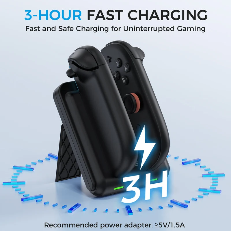 IINE Mini Dual Charge Dock for Nintendo Switch 2 (Black) (L1105)
