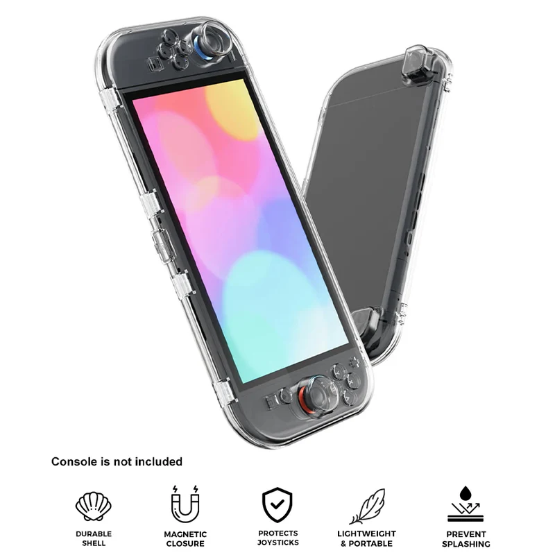 IINE One-Piece Magnetic Transparent Case for Nintendo Switch 2 (L1165)