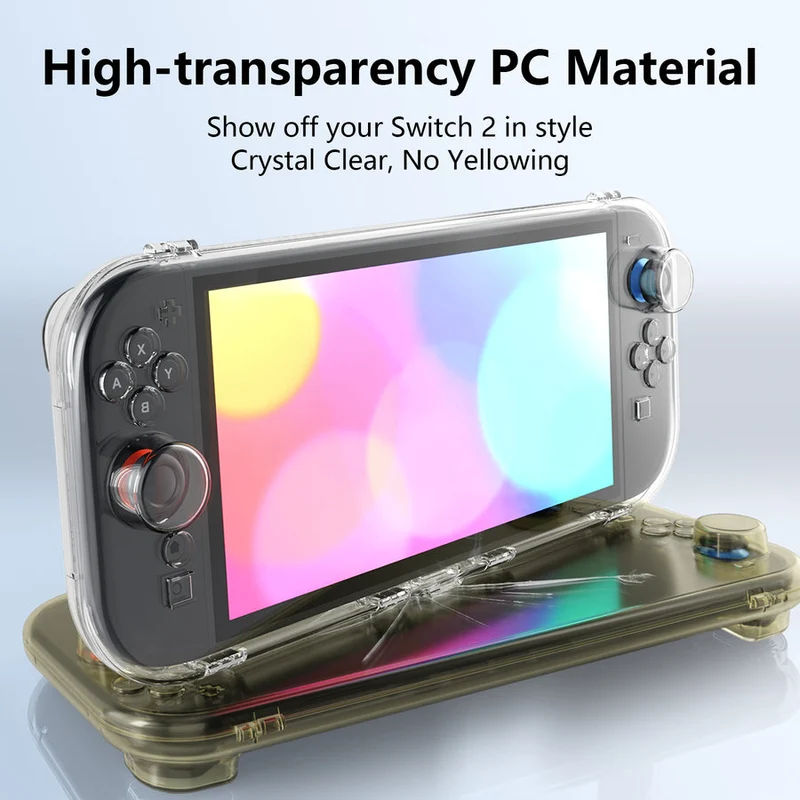 IINE One-Piece Magnetic Transparent Case for Nintendo Switch 2 (L1165)