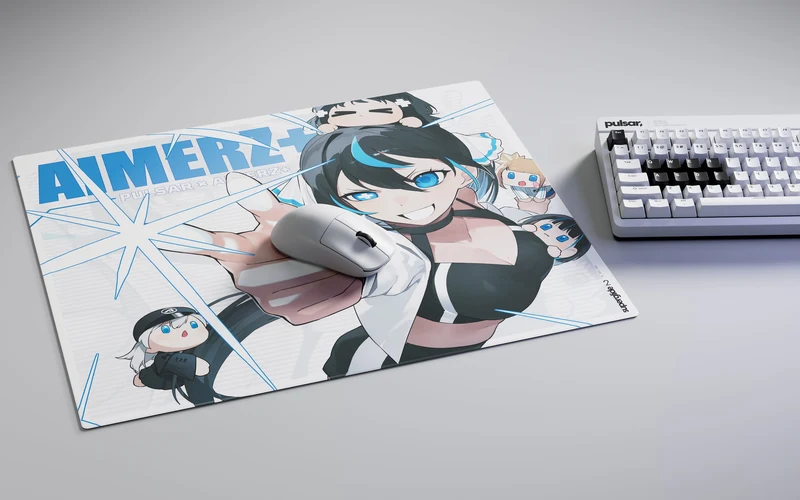 Pulsar Superglide Glass Mousepad V2 XL (Aimerz+ Yui Ed.) (SGPXLAMZ04)