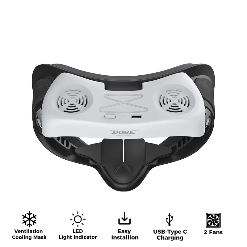 Dobe VR Ventilation Cooling Fan Mask for Meta Quest 3S TY-5805