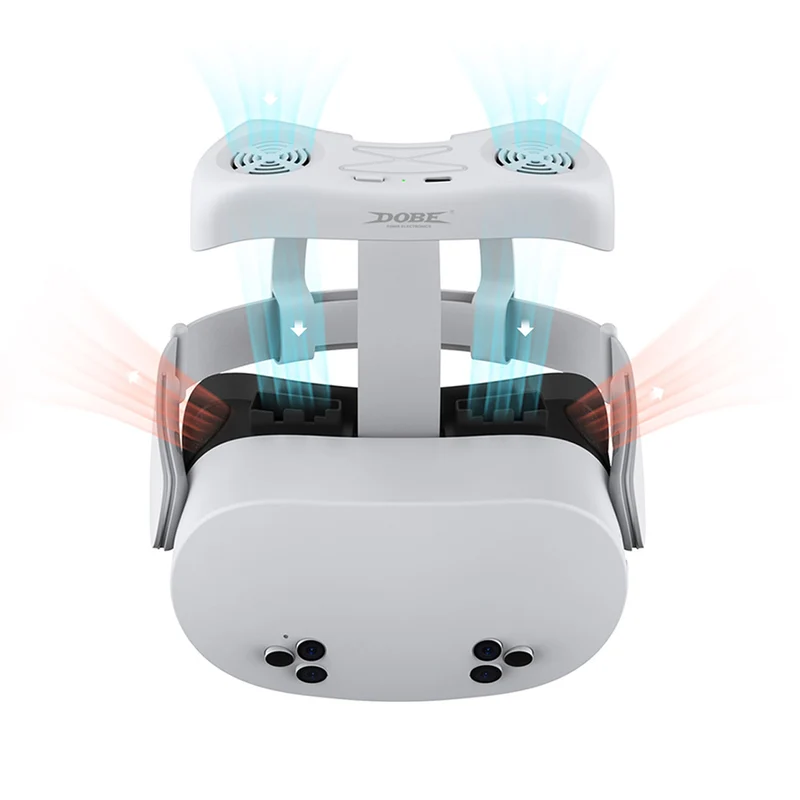 Dobe VR Ventilation Cooling Fan Mask for Meta Quest 3S TY-5805