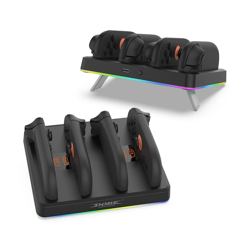 Dobe Charging Dock for Nintendo Switch 2 Joy-Pad (Black) TNS-3160
