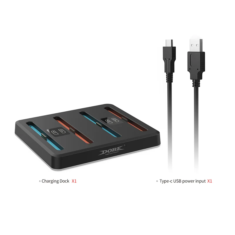 Dobe Charging Dock for Nintendo Switch 2 Joy-Pad (Black) TNS-3160