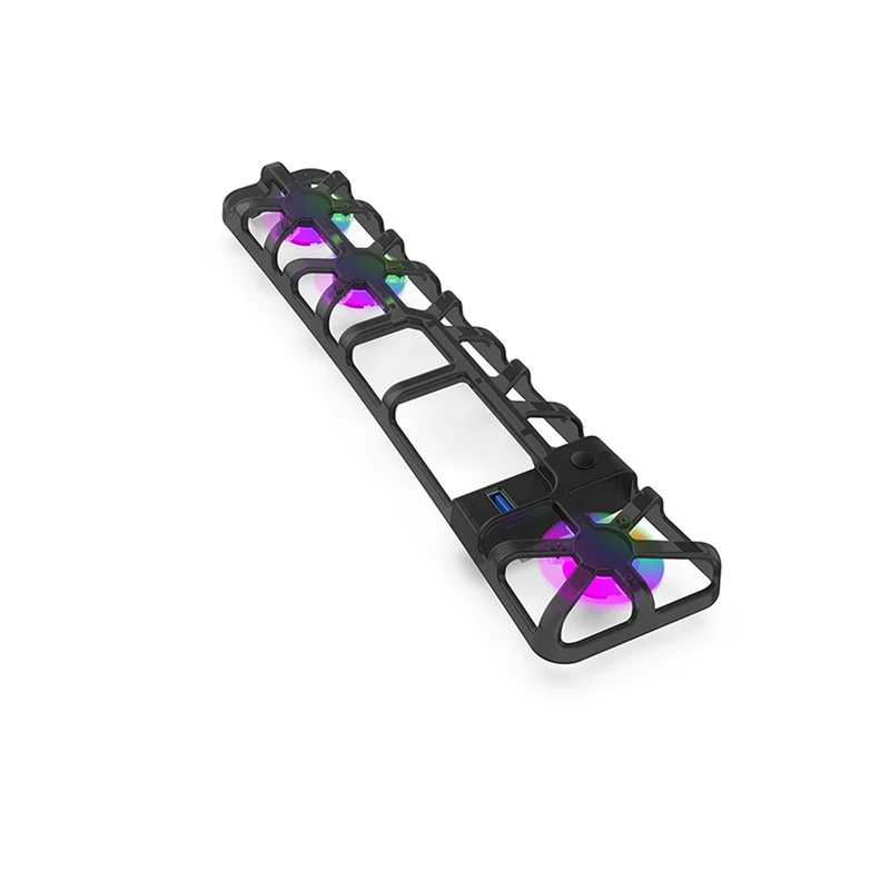 Dobe Cooling Fan RGB for PS5 Pro TP5-35153S (Transparent Black, White)