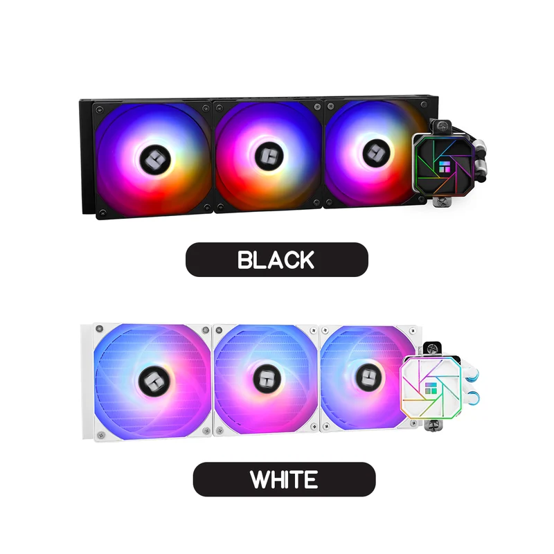 Thermalright Aqua Elite 360 ARGB V3 AIO CPU Liquid Cooler (Black, White)