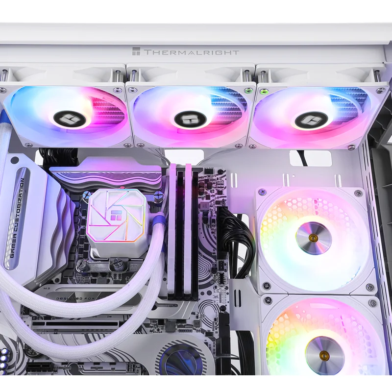 Thermalright Aqua Elite 360 ARGB V3 AIO CPU Liquid Cooler (Black, White)