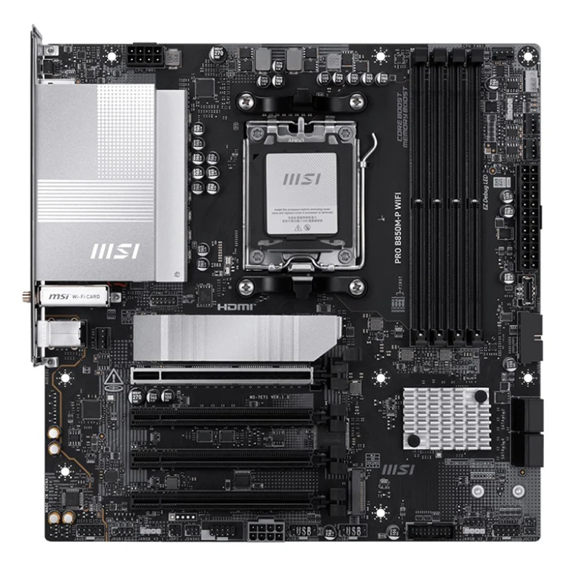 MSI Pro B850M-P WiFi DDR5 AMD Motherboard