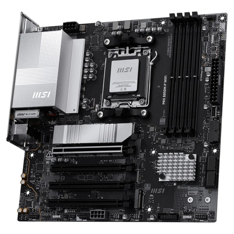 MSI Pro B850M-P WiFi DDR5 AMD Motherboard