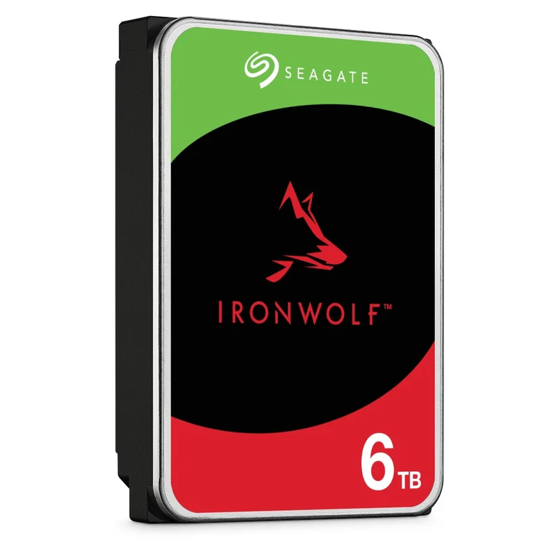Seagate IronWolf NAS SATA 3.5-Inch 6GB/s 256MB Cache 5400 RPM Internal HDD (2TB, 4TB, 6TB)