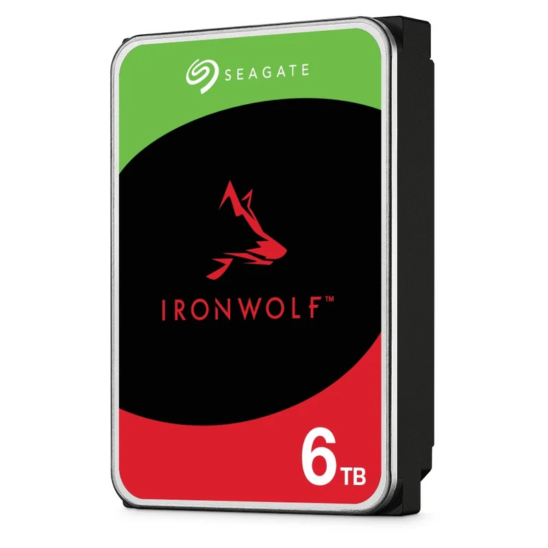 Seagate IronWolf NAS SATA 3.5-Inch 6GB/s 256MB Cache 5400 RPM Internal HDD (2TB, 4TB, 6TB)
