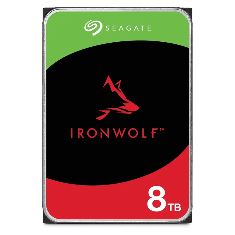 Seagate IronWolf NAS SATA 3.5-Inch 6GB/s 256MB Cache 7200 RPM Internal HDD (8TB, 12TB)