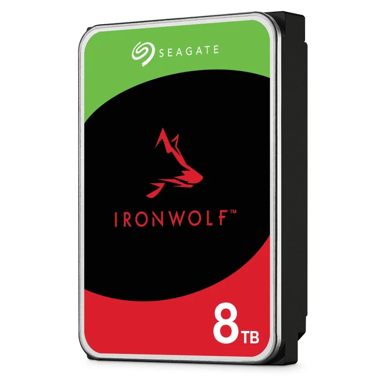 Seagate IronWolf NAS SATA 3.5-Inch 6GB/s 256MB Cache 7200 RPM Internal HDD (8TB, 12TB)