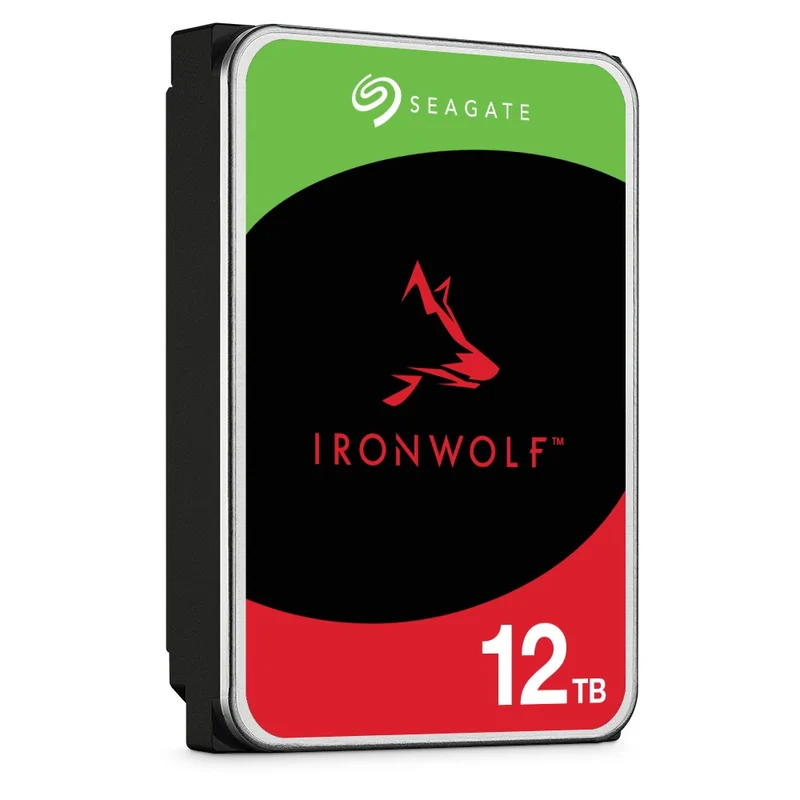 Seagate IronWolf NAS SATA 3.5-Inch 6GB/s 256MB Cache 7200 RPM Internal HDD (8TB, 12TB)