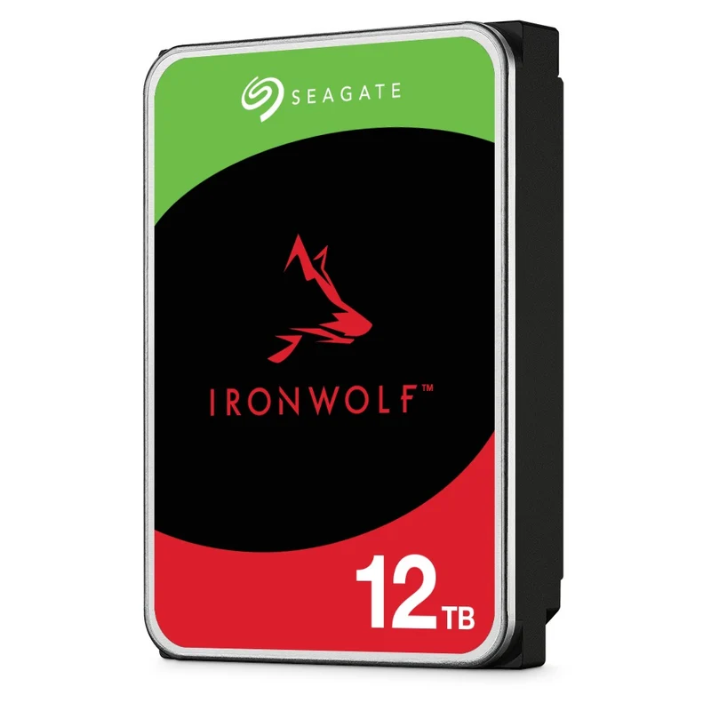Seagate IronWolf NAS SATA 3.5-Inch 6GB/s 256MB Cache 7200 RPM Internal HDD (8TB, 12TB)