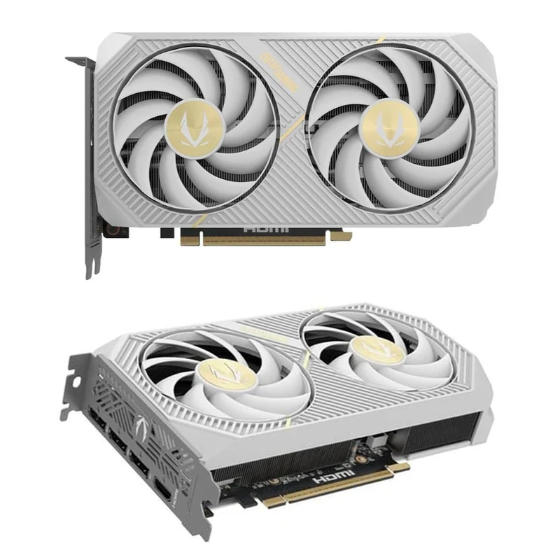 Zotac Gaming GeForce RTX 5060 Ti 16GB Twin Edge OC GDDR7 Graphics Card (White) (ZT-B50620Q-10M)
