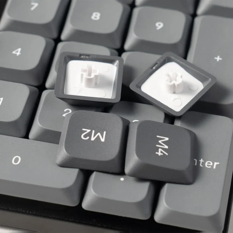 Keychron K0 Max QMK RGB Hot-Swappable Wireless Custom Number Pad (Milk POM Brown Switch) (K0M-H3)