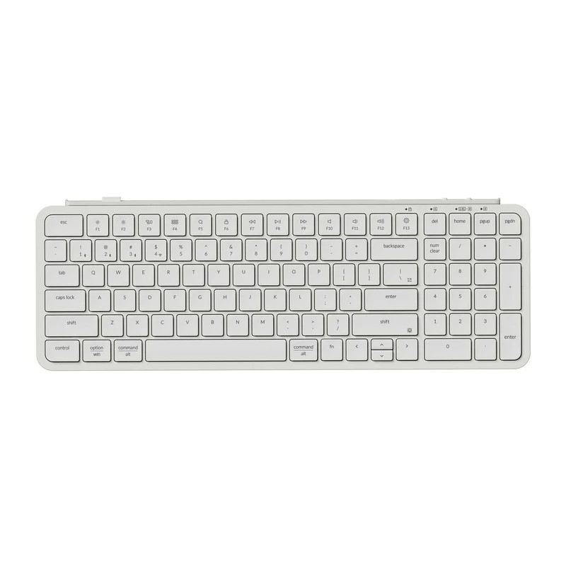 Keychron B2 Pro Ultra-Slim 2.4G 96% Wireless Keyboard (Ivory White) (B2P-K8)
