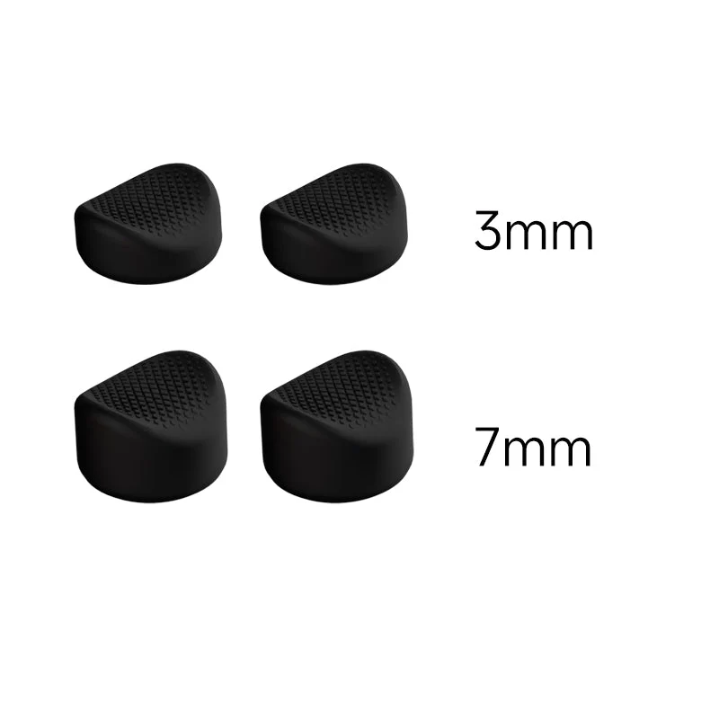 IINE Silicone Curved Joystick Caps for Nintendo Switch 2 (Black) (L1156)