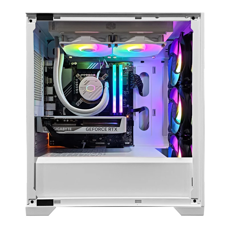 Aurora Elite 301 White Desktop Gaming PC | Intel i7 12700F | 32GB RAM | 1TB SSD | with WiFi + Bluetooth | GeForce RTX 5060 Ti OC | Windows 11 Pro