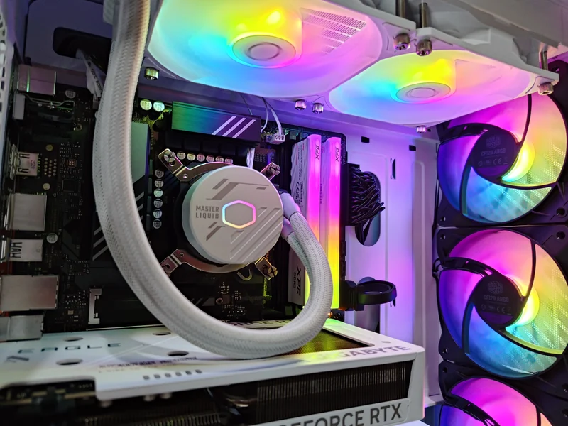 Aurora Elite 301 White Desktop Gaming PC | Intel i7 12700F | 32GB RAM | 1TB SSD | with WiFi + Bluetooth | GeForce RTX 5060 Ti OC | Windows 11 Pro