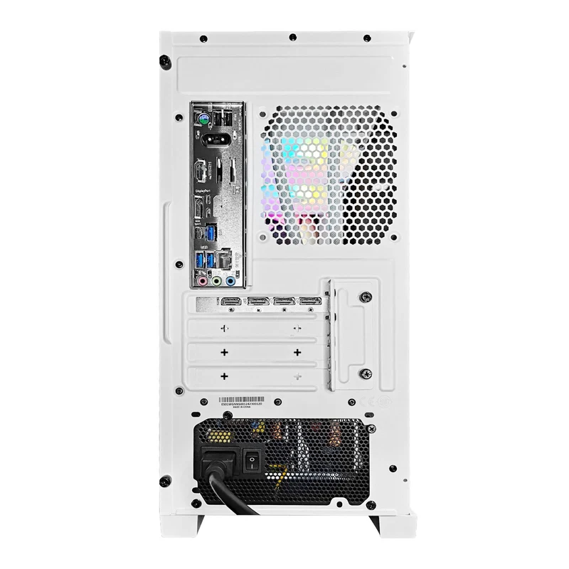 Aurora Elite 301 White Desktop Gaming PC | Intel i7 12700F | 32GB RAM | 1TB SSD | with WiFi + Bluetooth | GeForce RTX 5060 Ti OC | Windows 11 Pro