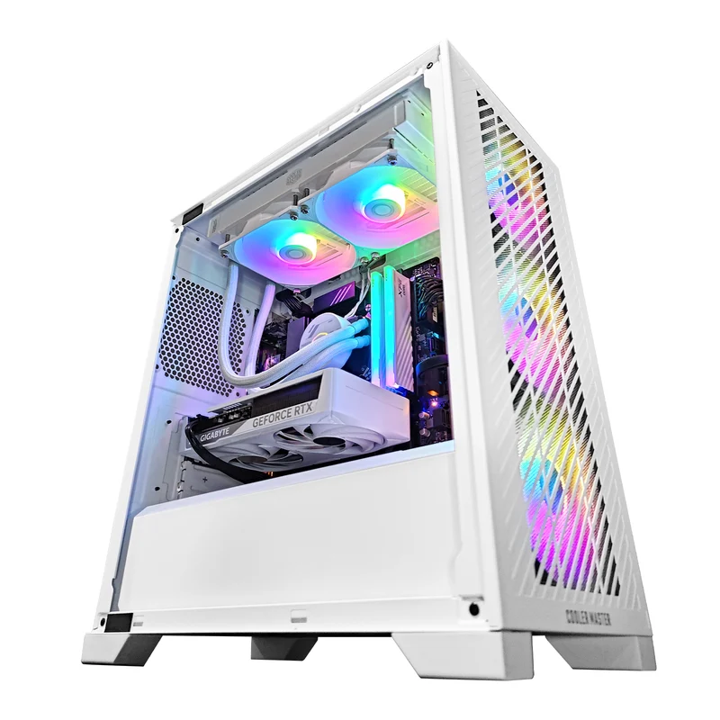 Aurora Elite 301 White Desktop Gaming PC | Intel i7 12700F | 32GB RAM | 1TB SSD | with WiFi + Bluetooth | GeForce RTX 5060 Ti OC | Windows 11 Pro