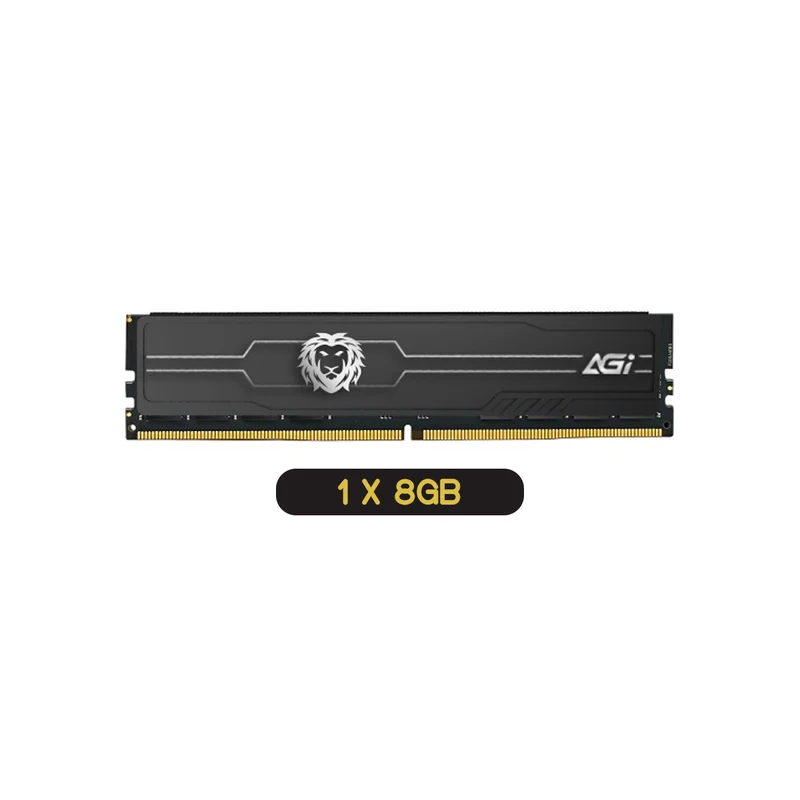 AGI Gear DDR4 3200MHz CL22 UDIMM Desktop Memory (8GB, 16GB)