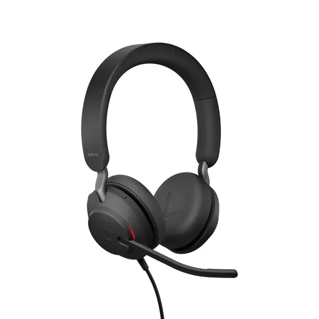 Jabra Evolve2 40 SE USB-C/A MS Stereo Wired Professional Headset (Black)