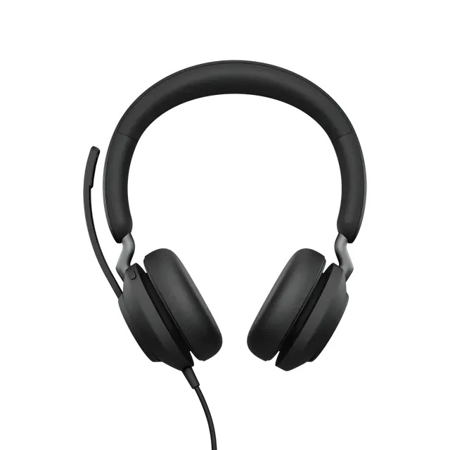 Jabra Evolve2 40 SE USB-C/A MS Stereo Wired Professional Headset (Black)