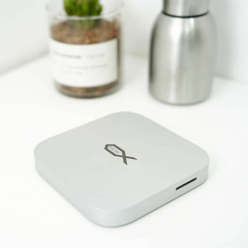 Beelink Mate Mini 80Gbps Thunderbolt 5 Dock for Mac Mini M4/ Windows Mini PC (Mate Mini B Barebone/ No SSD, 1TB, 2TB, 4TB)
