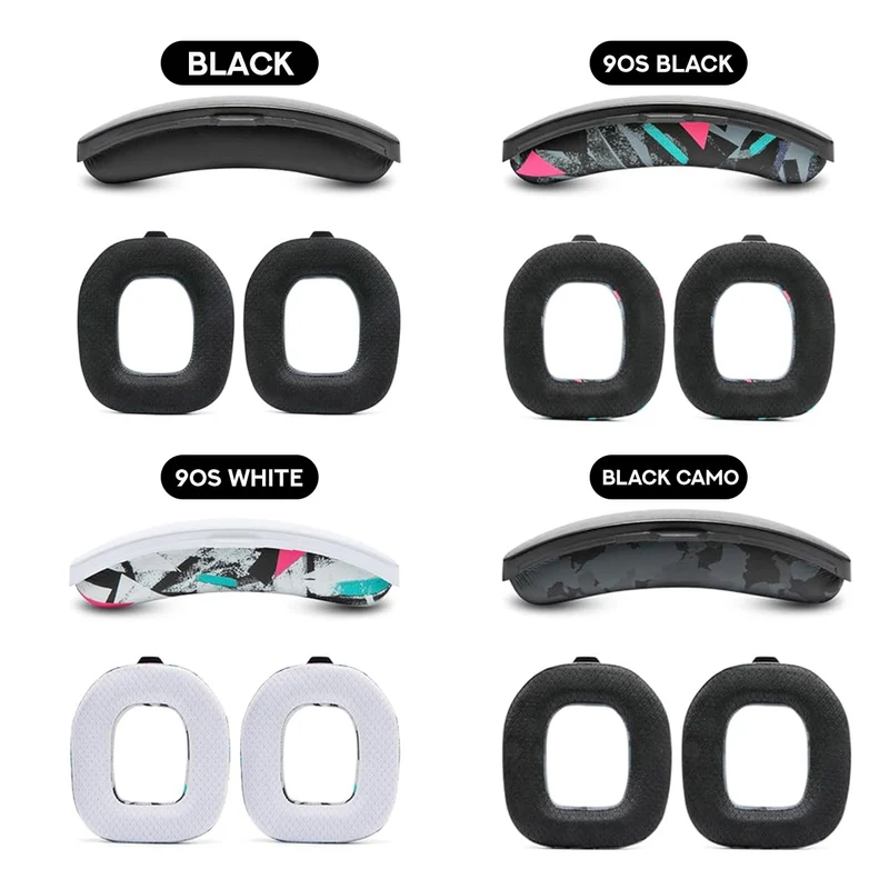 Wicked Cushions Astro A50 Mod Kit (Black, 90s Black, 90s White, Black Camo)