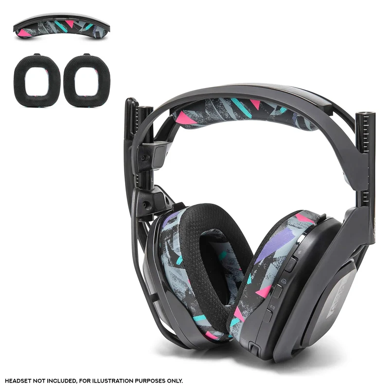 Wicked Cushions Astro A50 Mod Kit (Black, 90s Black, 90s White, Black Camo)