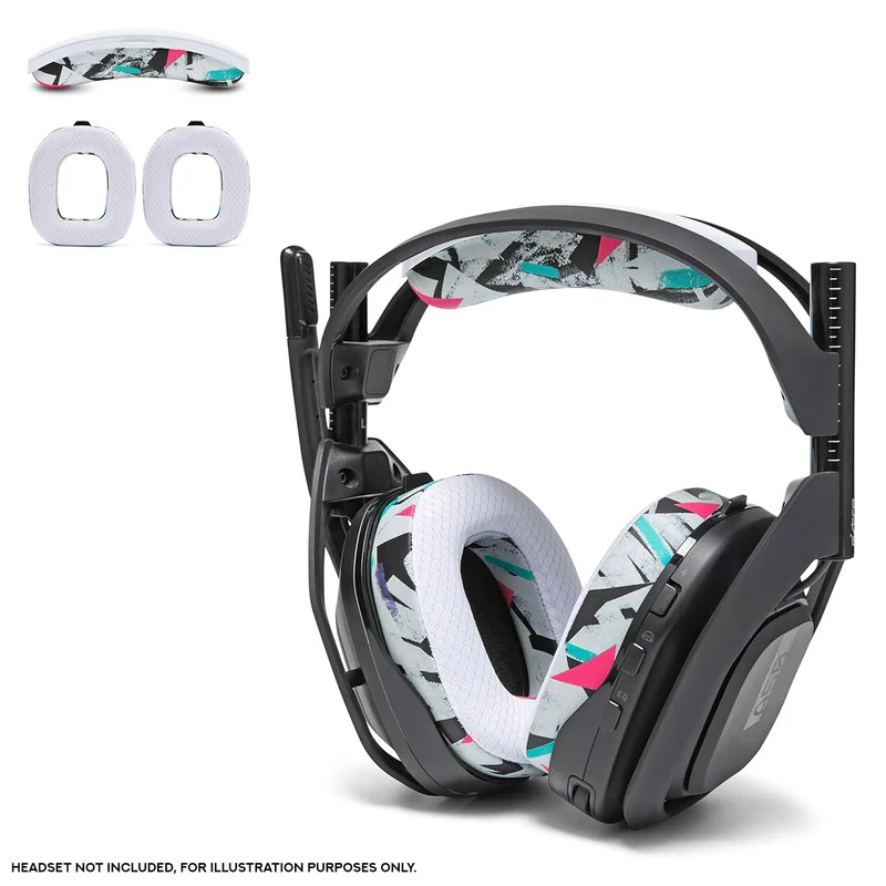Wicked Cushions Astro A50 Mod Kit (Black, 90s Black, 90s White, Black Camo)