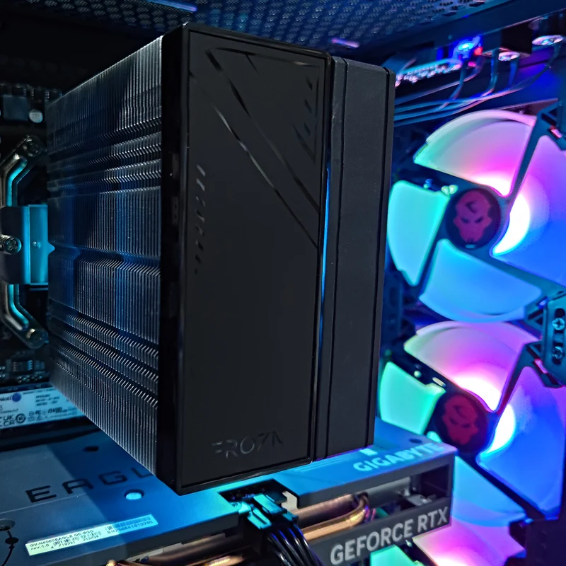 Alpha Aurora Black Desktop Gaming PC | AMD Ryzen 5 5500 | 16GB RAM | 500GB SSD | with WiFi + Bluetooth | GeForce RTX 4060 OC | Windows 11 Pro