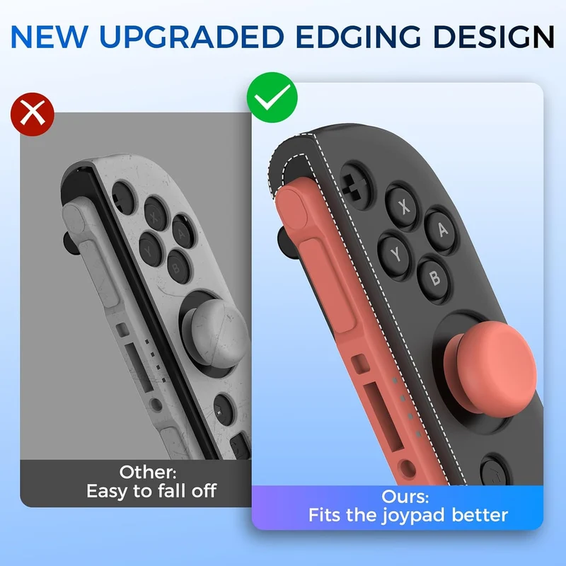 IINE Transparent PC Back Case + Silicone Joy-Pad Case Black for Nintendo Switch 2 (L1090)