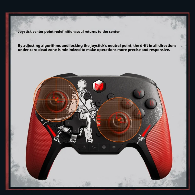Bigbig Won Mojhon Blitz 2 TMR Dynasty Warriors Origins Limited Edition Wireless Gaming Controller for Win 10&11 / Nintendo Switch / Android / iOS