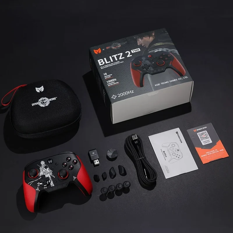 Bigbig Won Mojhon Blitz 2 TMR Dynasty Warriors Origins Limited Edition Wireless Gaming Controller for Win 10&11 / Nintendo Switch / Android / iOS